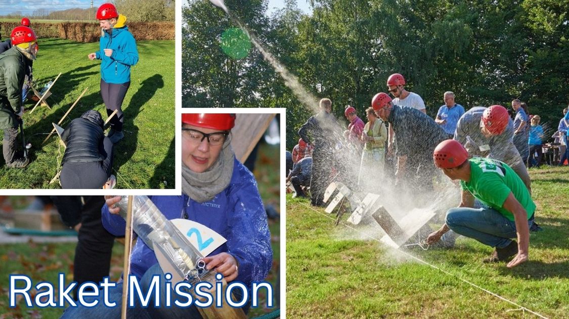 Raket Mission er teambuilding med tryk på! Deltagerne bygger og affyrer deres egne vandraketter i en sjov og lærerig konkurrence, hvor samarbejde, kreativitet og præcision er nøglen til succes. Perfekt til udendørs firmaevents med højt humør og masser af energi.